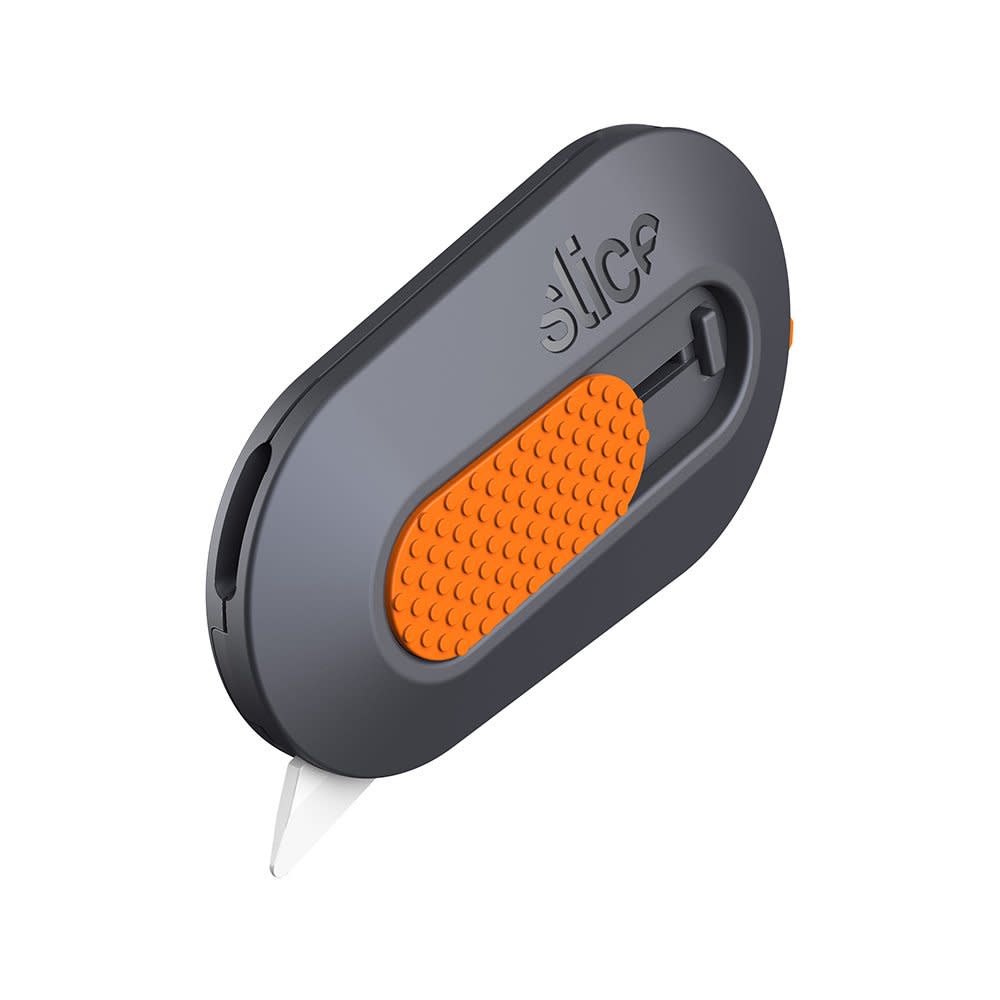 Slice Mini Cutter Black/Yellow Auto Retractable Zirconium Oxide - Flockneti