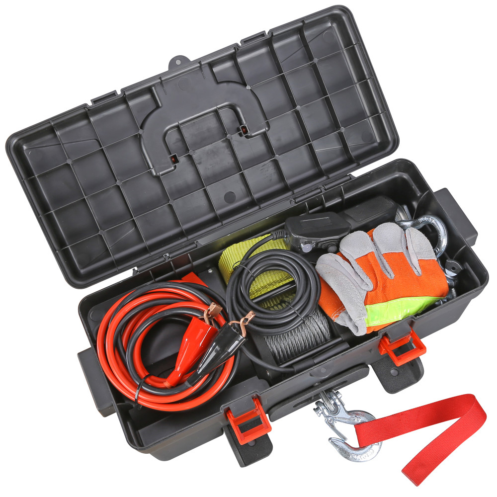 DK2 Trojan Utility Winch with Steel Cable - Flockneti