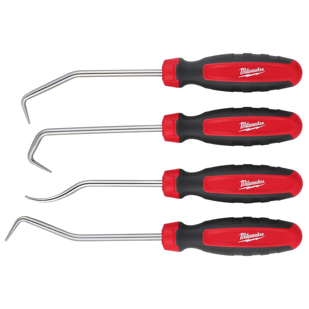 Milwaukee Hose Pick Set 4pc - Flockneti