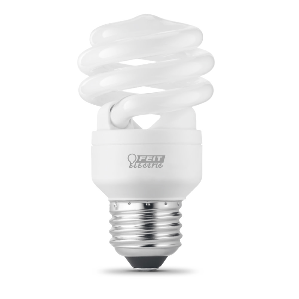Feit Electric 60W EcoBulb Soft White Mini Twist CFL Bulb 4pk - Flockneti