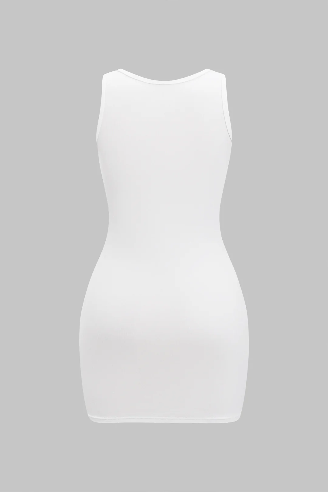 Patchwork Sleeveless Tank Mini Dress - Flockneti