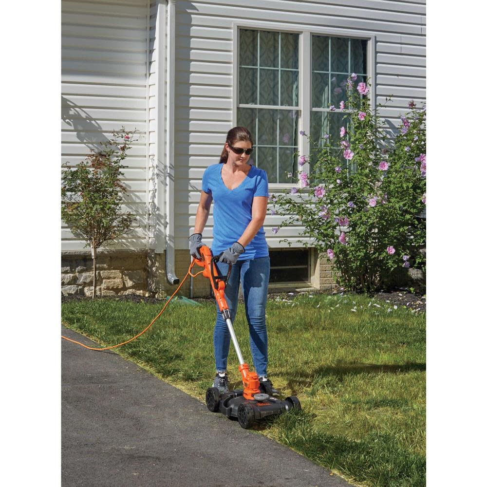 Black and Decker 12″ ELECTRIC 3 in 1 Compact Lawn Mower 6.5Amp - Flockneti