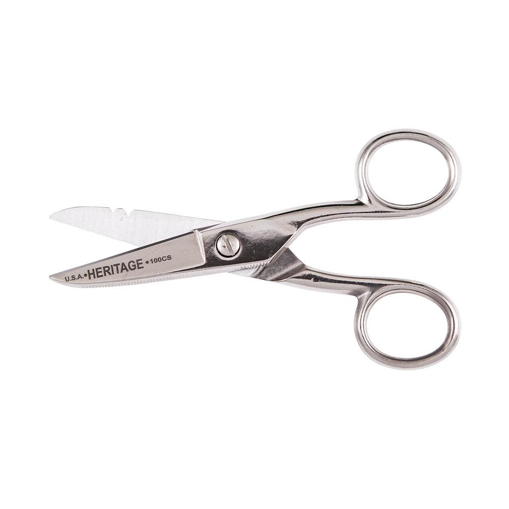 Klein Tools Electrician Serrated Scissor - Flockneti