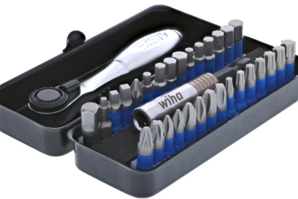 Wiha Impact Bit Set 1/4 ” drive x 1 ” Bits 32pc - Flockneti