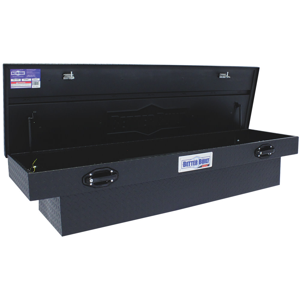 Better Built 63″ SEC Saddle Truck Tool Box MATTE BLACK - Flockneti