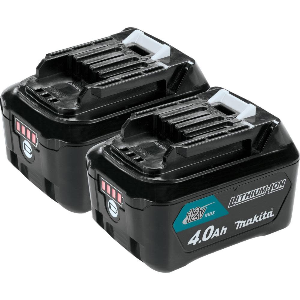 Makita 12V Max CXT Lithium-Ion 4.0 Ah Battery 2/pk - Flockneti