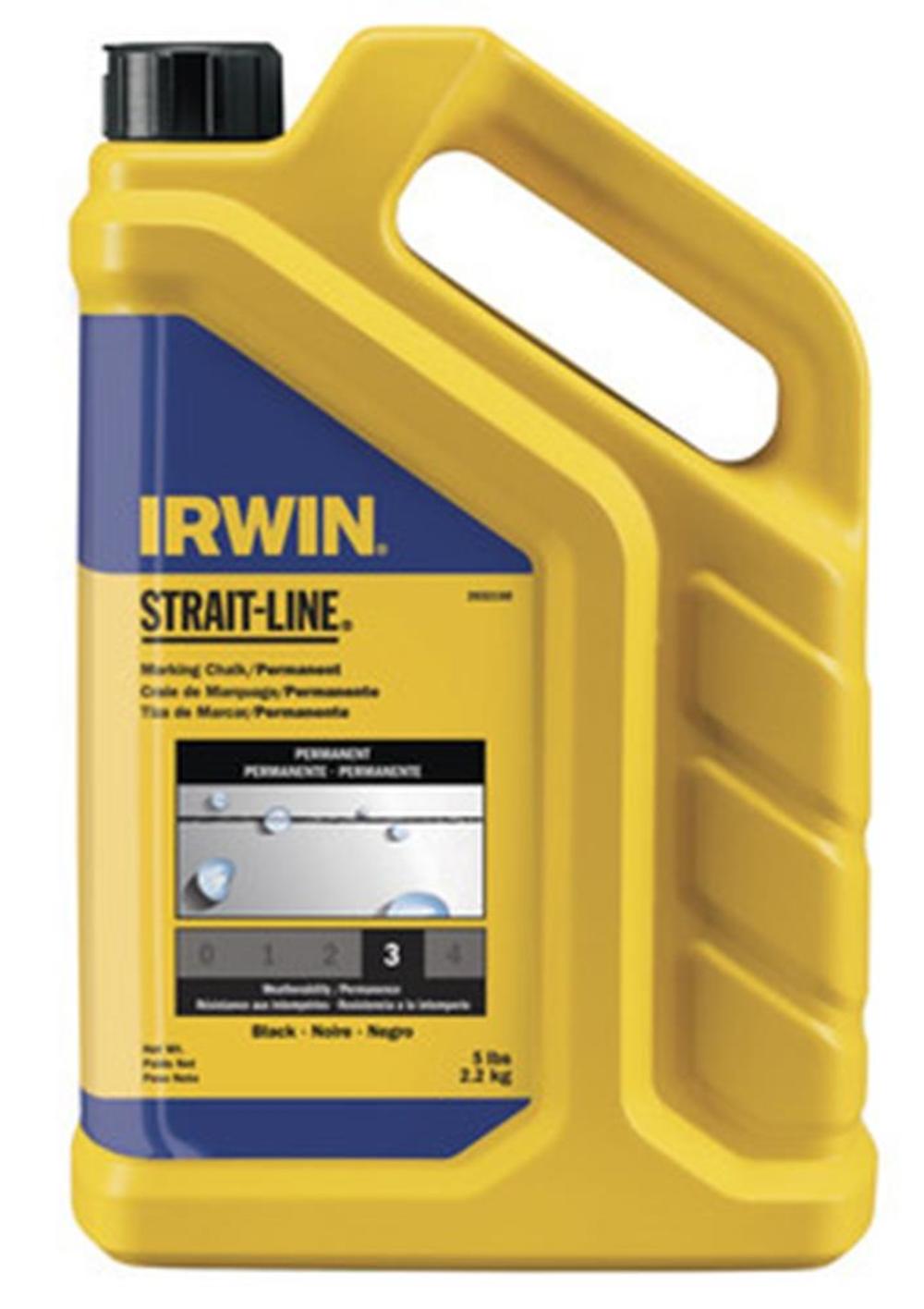 Irwin 5 lb Black Chalk Permanent - Flockneti