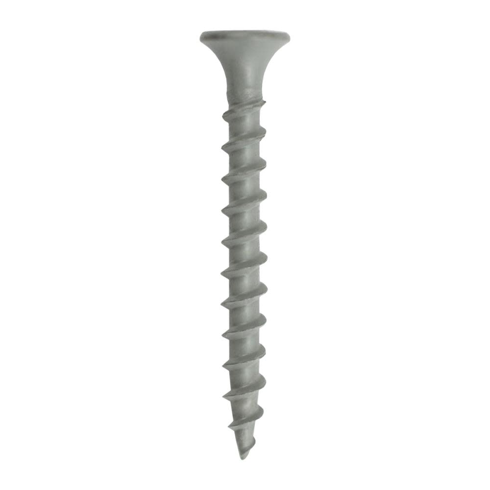 Grip Rite PrimeGuard Ten PrimeGuard Ten 5lb Deck Screw 1-5/8 in Gray Phillips Drive Head - Flockneti