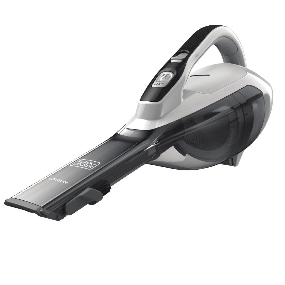 Black and Decker Lithium Hand Vac Powder White - Flockneti