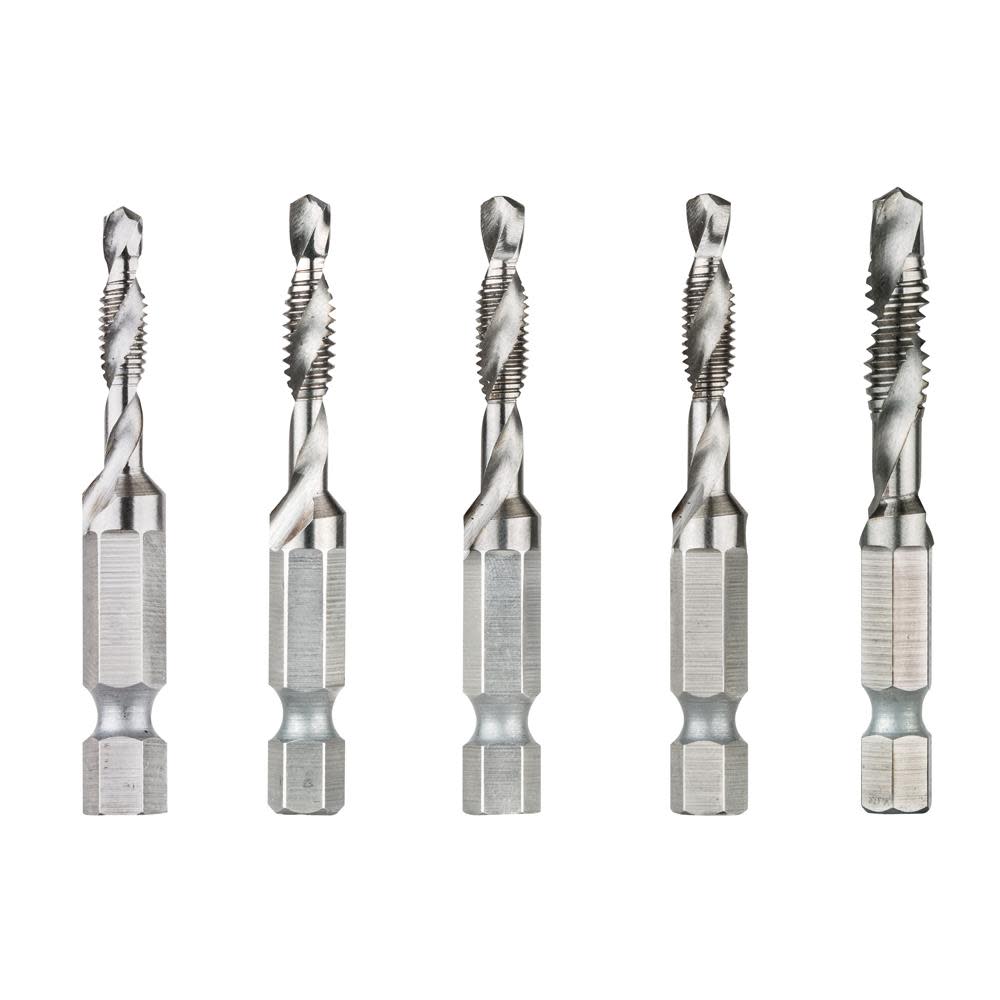 DEWALT 5-Piece Drill Tap Set - Flockneti