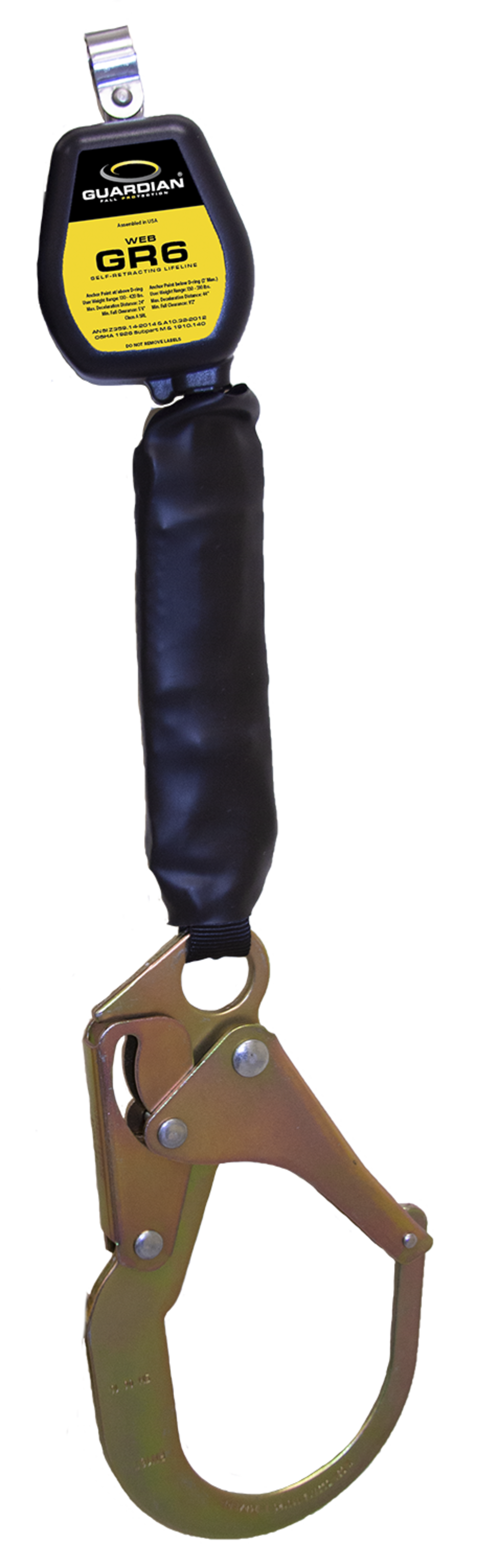 Guardian Fall Protection GR6 Web SRL Steel Rebar Hook - Flockneti