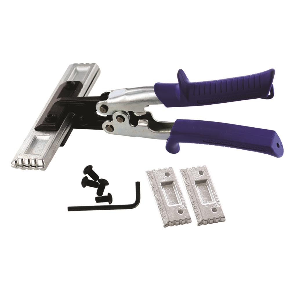 Midwest Snips 3 In. and 6 In. Interchangeable Blade Straight Handle Seamer Set - Flockneti