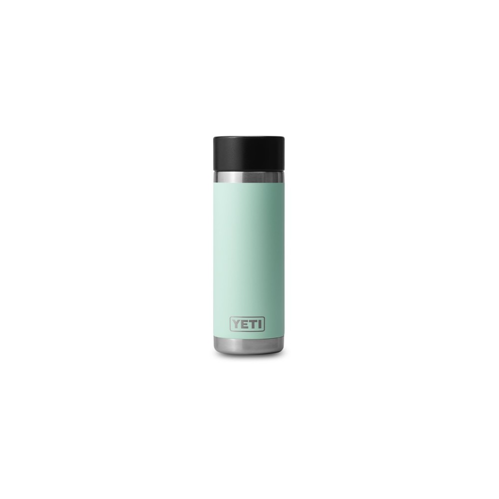 Yeti Rambler 18oz Bottle with HotShot Cap Seafoam - Flockneti