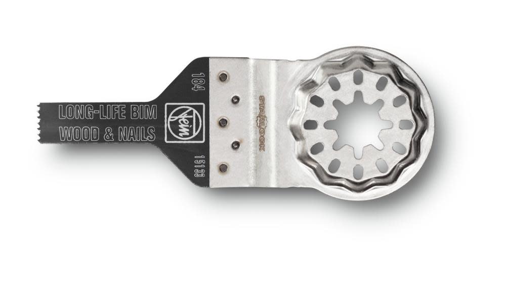 Fein StarLock E-Cut 184 Long-Life Saw Blade with Bi Metal Teeth for All Woods Plasterboard and Plastic Materials - Flockneti