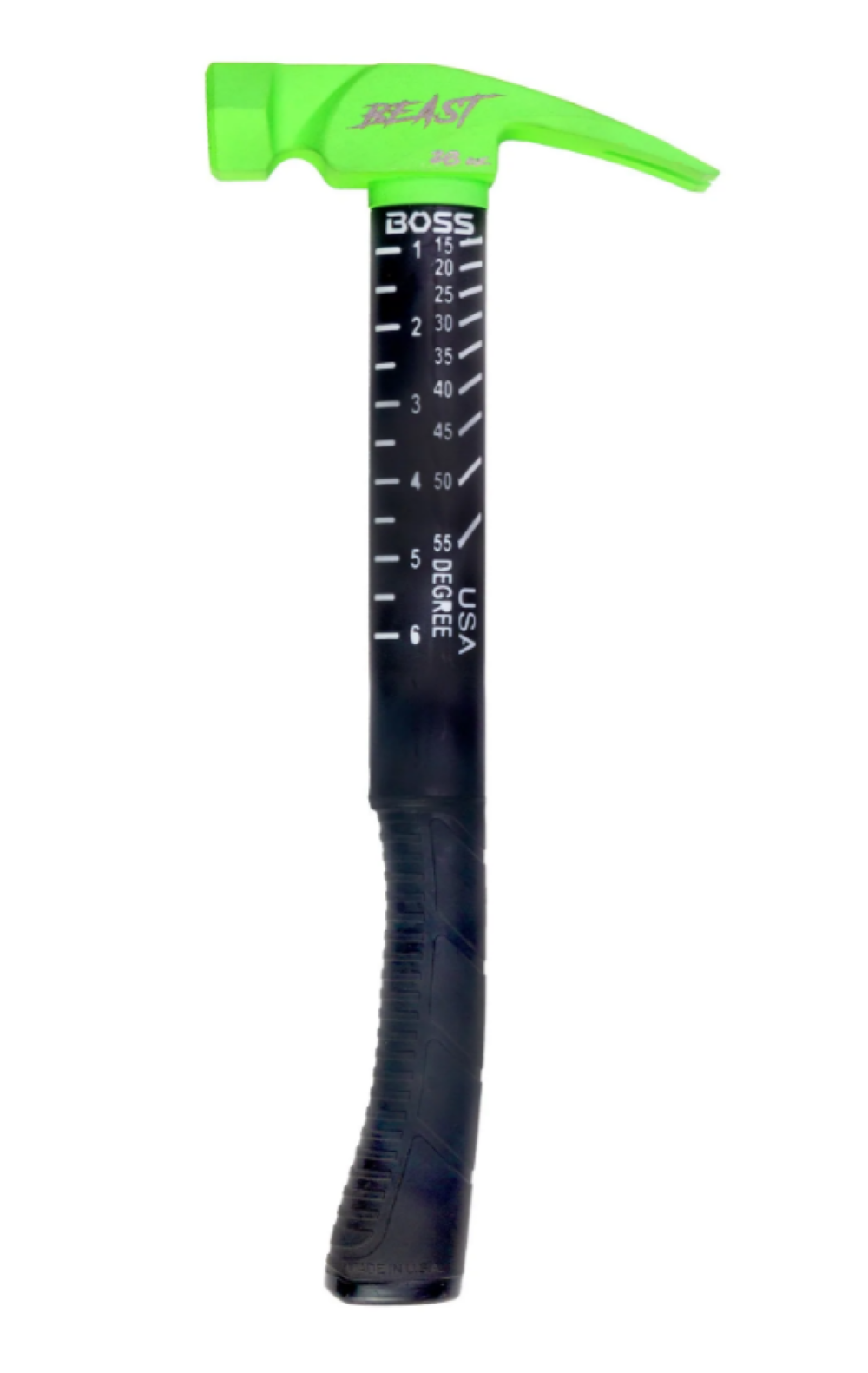 Boss Hammers BEAST 28oz Cerakote Milled Face Steel Head Fiberglass Handle - Flockneti