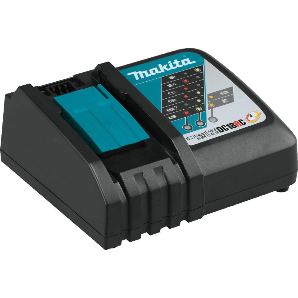 Makita 18V LXT 4.0Ah Lithium-Ion Battery and Rapid Optimum Charger Starter Pack - Flockneti