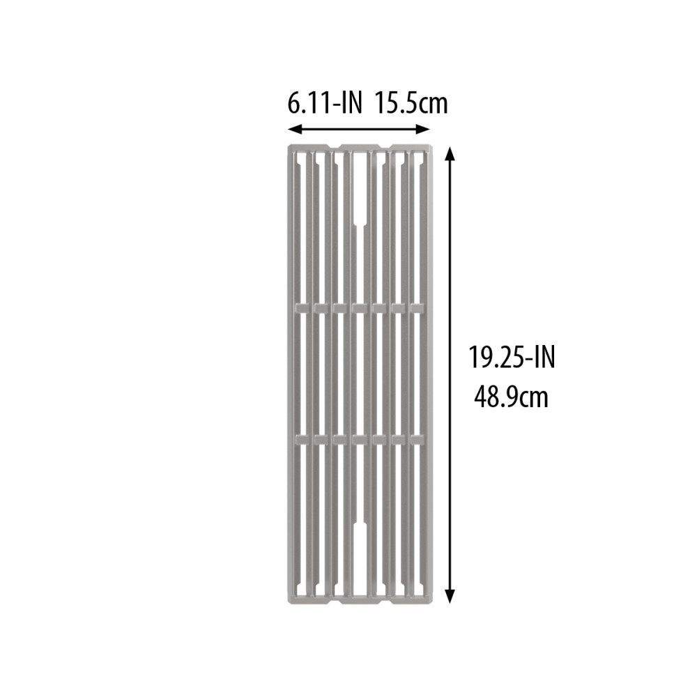 Broil King Stainless Steel IMPERIAL/REGAL Cooking Grid – 1 Piece - Flockneti