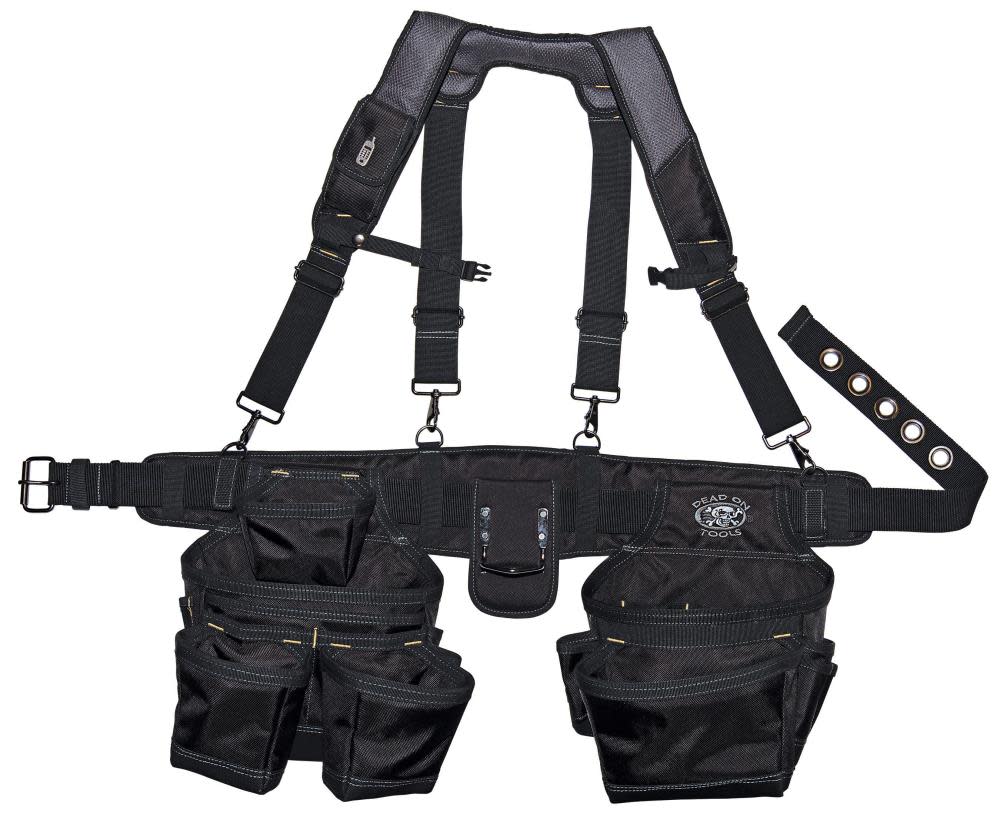 Dead On Carpenters Tool Belt with Suspenders - Flockneti
