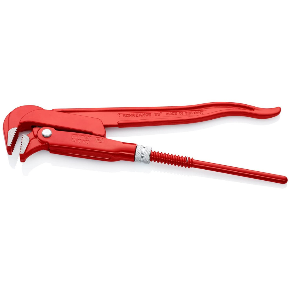 Knipex Pipe Wrench 90 Degree Angled 310 mm Swedish Pattern - Flockneti