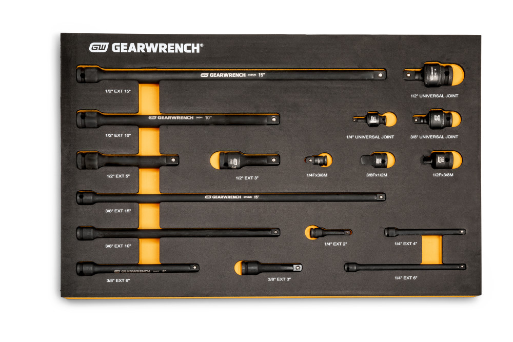 GEARWRENCH Impact Drive Tool Accessories Set 17pc - Flockneti