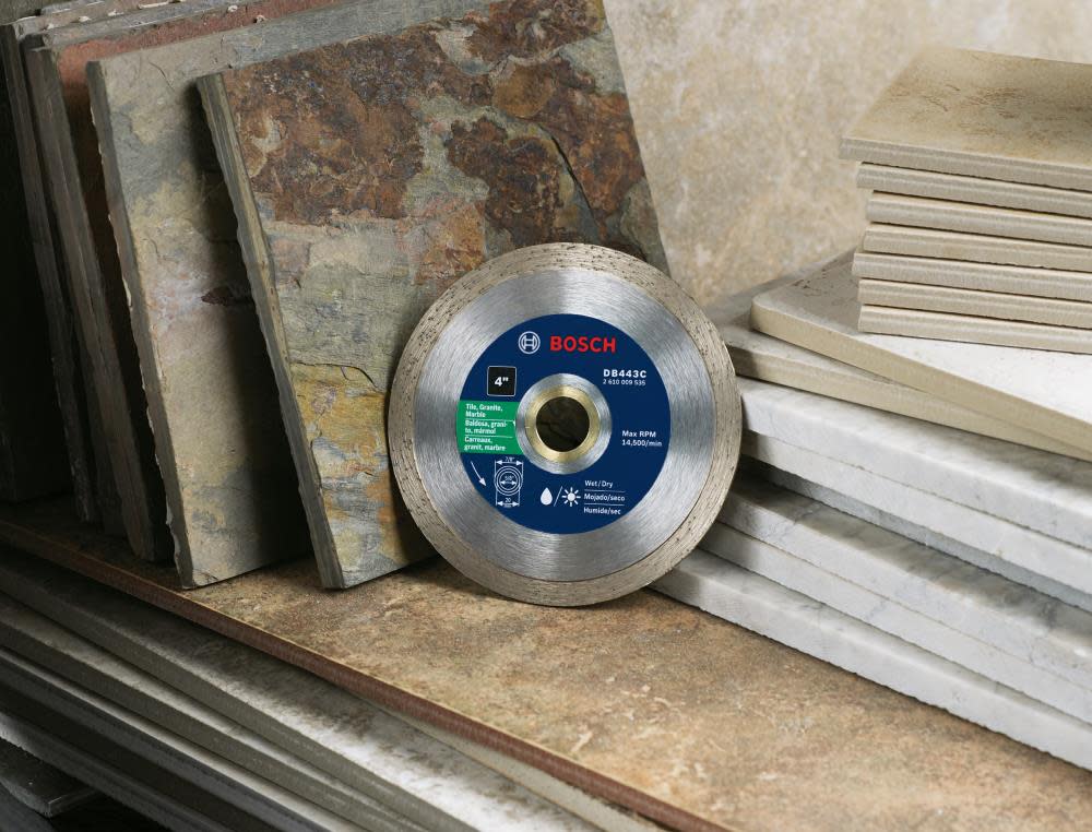 Bosch 4-1/2 In. Premium Continuous Rim Diamond Blade - Flockneti