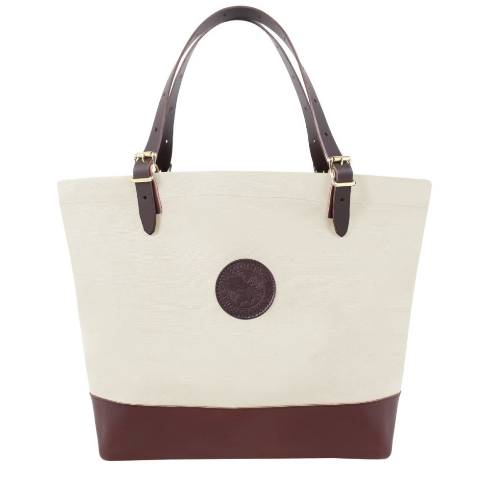 Duluth Pack 33 Liter Capacity Natural Deluxe Market Tote - Flockneti