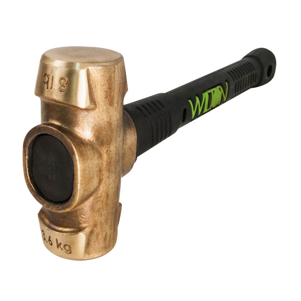 Wilton 8 Lb Head 16″ B.A.S.H Brass Hammer - Flockneti