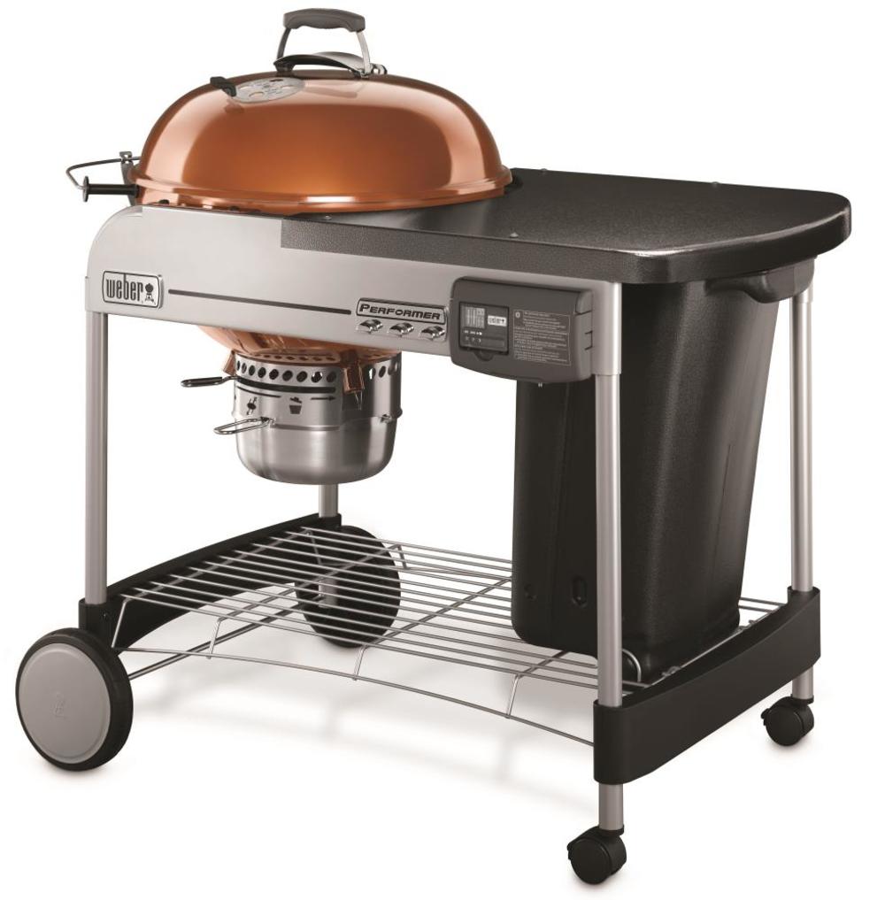 Weber Performer Deluxe Charcoal Grill – 22 In. Copper - Flockneti