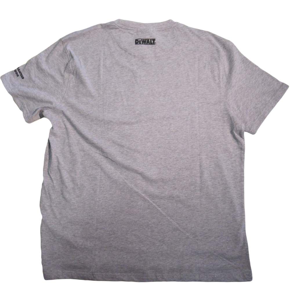 DEWALT Guaranteed Tough Pocket T-Shirt Heather Gray 2X - Flockneti