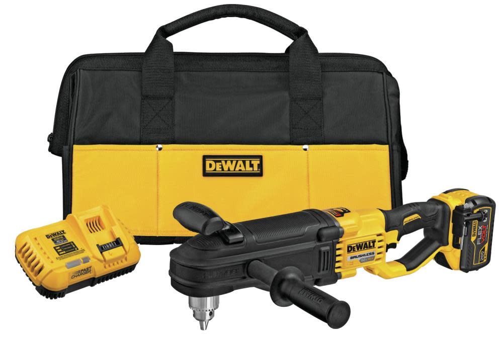 DEWALT 60 V MAX* In-Line Stud & Joist Drill with E-Clutch System Kit - Flockneti