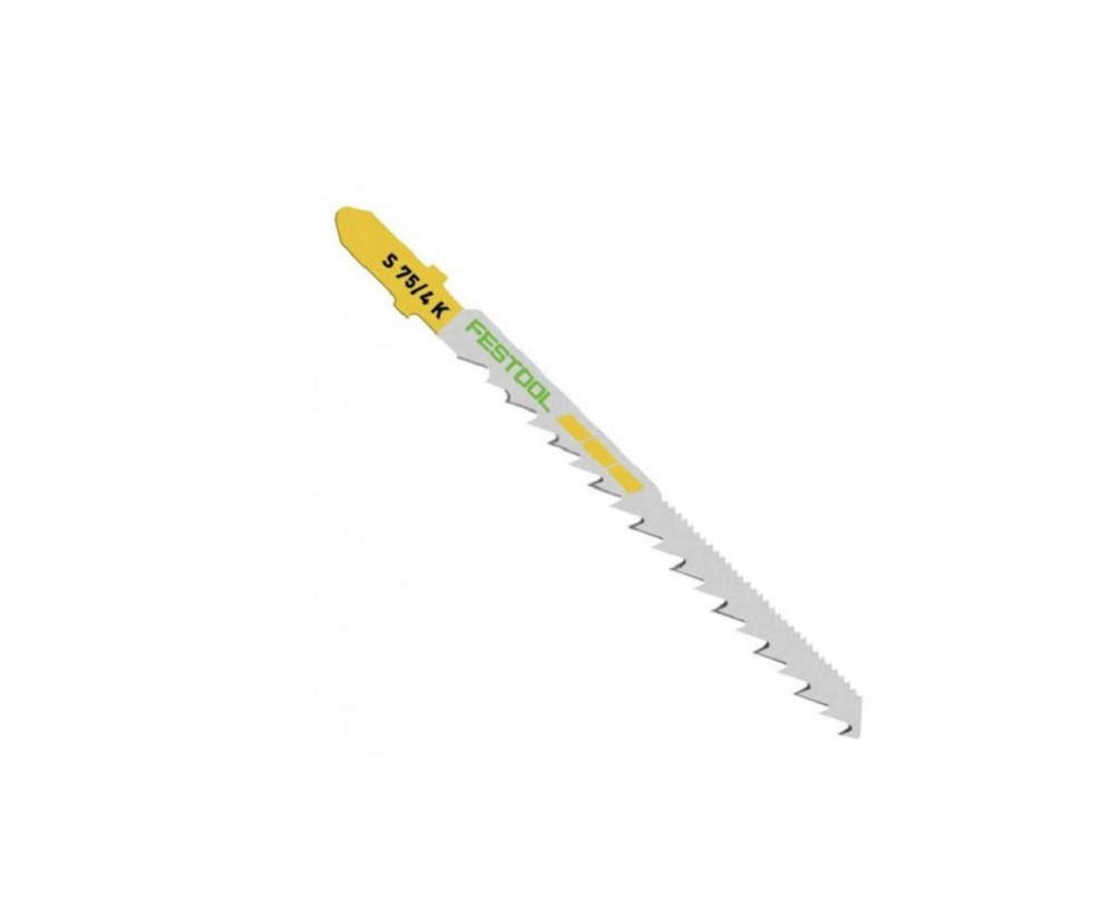 Festool Jigsaw Blades S 75/4 K Scrolling Cut – Pack of 5 - Flockneti