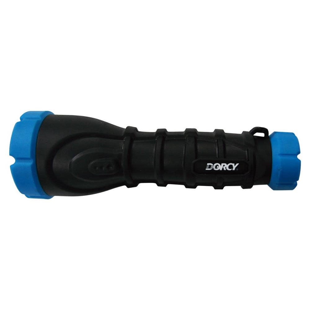 Dorcy 3AAA LED Rubber Flashlight - Flockneti