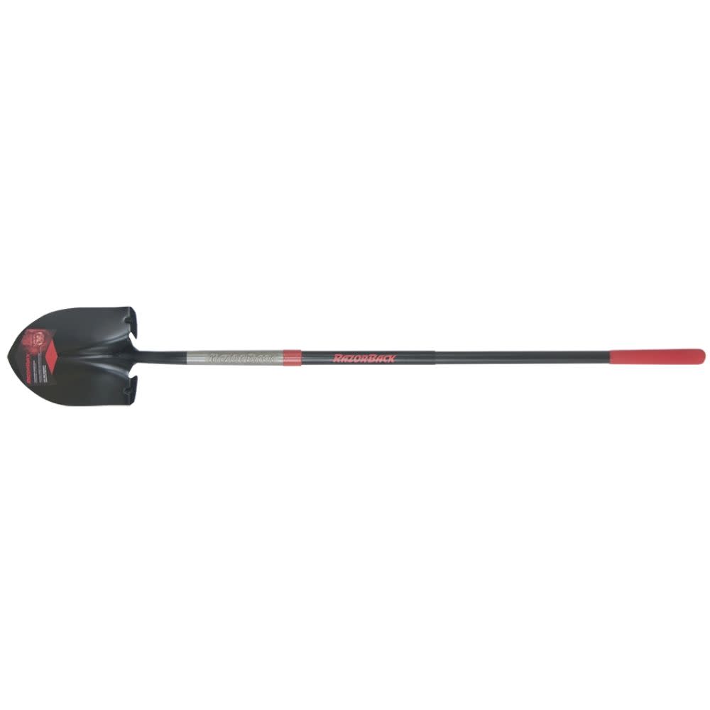 Razorback 49 in. Fiberglass Handle Super Socket Digging Shovel - Flockneti