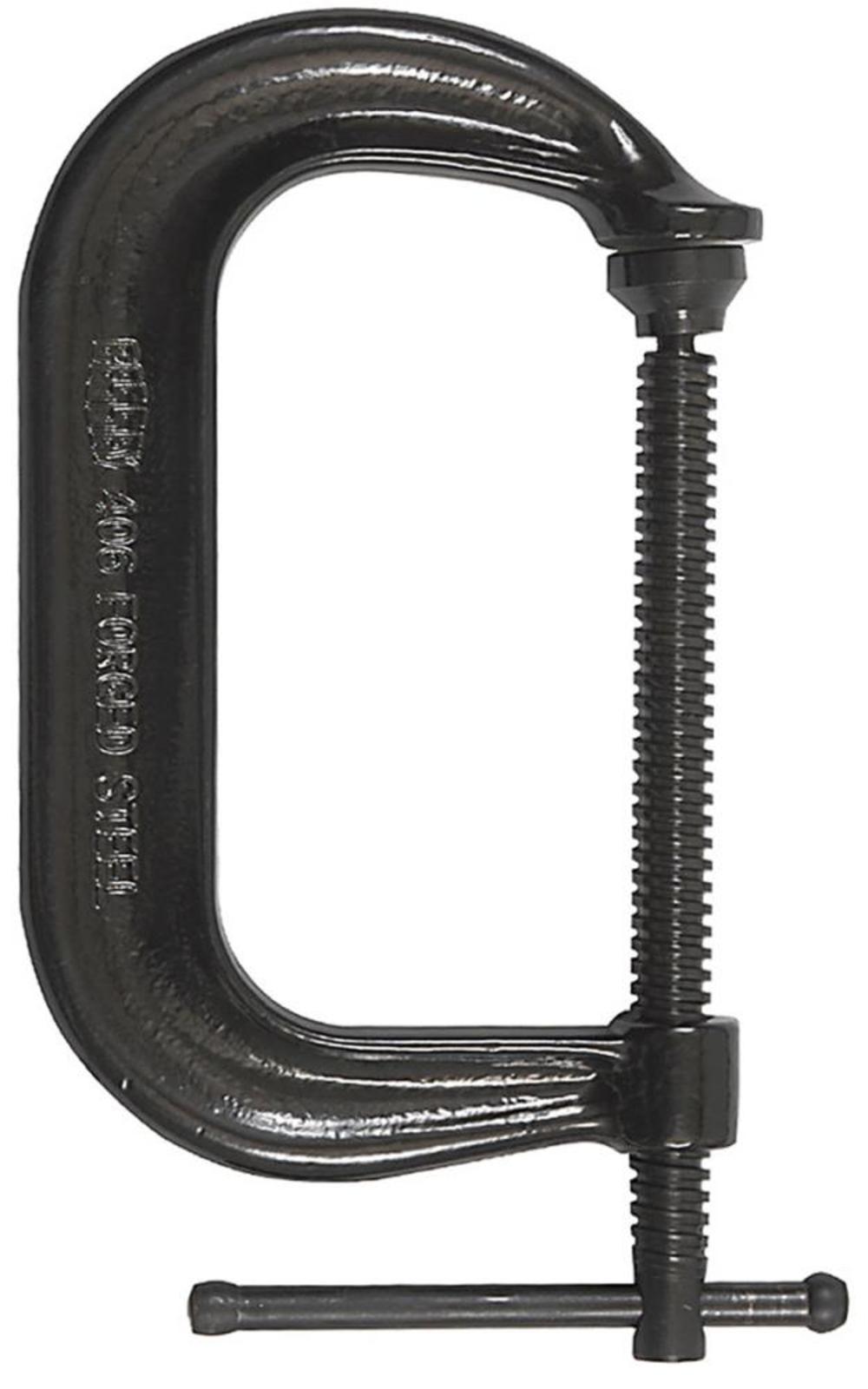Bessey Drop Forged C-Clamp 10 Inch Capacity 6 Inch Throat Depth - Flockneti