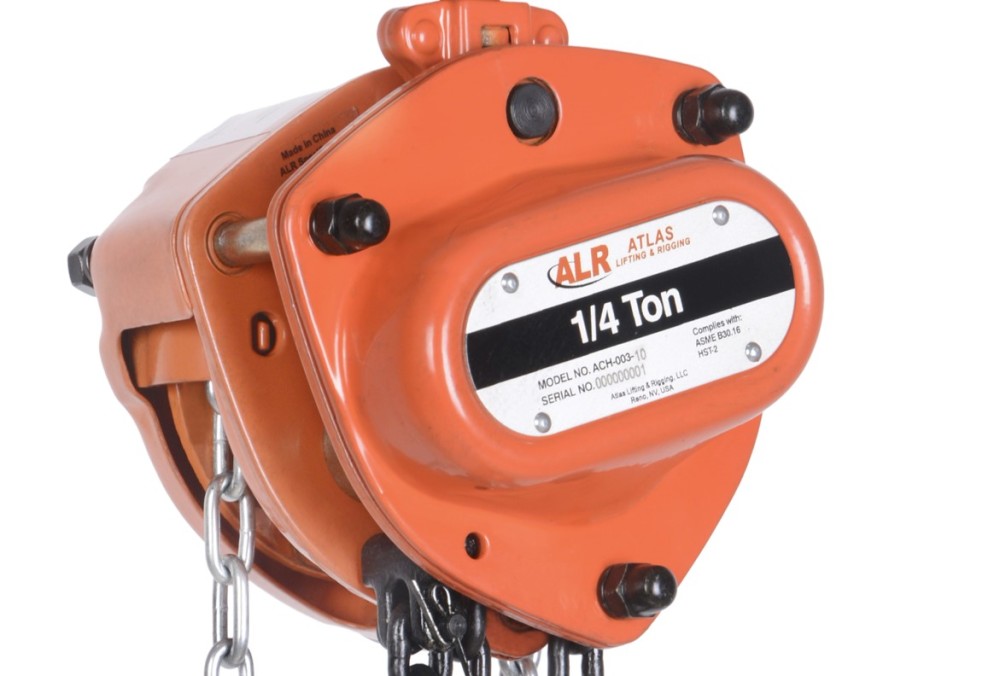 Atlas Lifting and Rigging Chain Hoist .25 Ton 550 lbs 10′ Chain - Flockneti