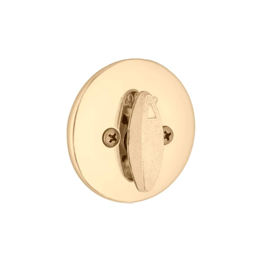 Kwikset Polished Brass Mobile Home Single Cylinder Deadbolt with Tumbler - Flockneti