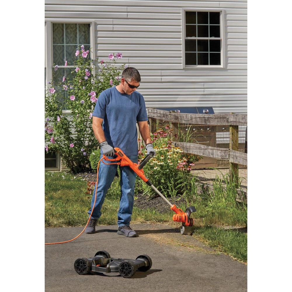 Black and Decker 12″ ELECTRIC 3 in 1 Compact Lawn Mower 6.5Amp - Flockneti