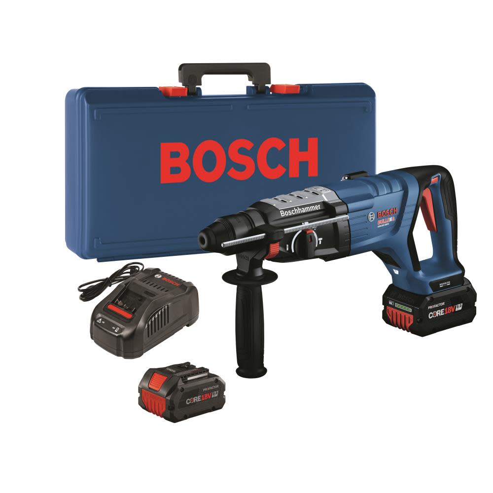 Bosch 18V Bulldog 1 1/8″ Rotary Hammer Kit - Flockneti