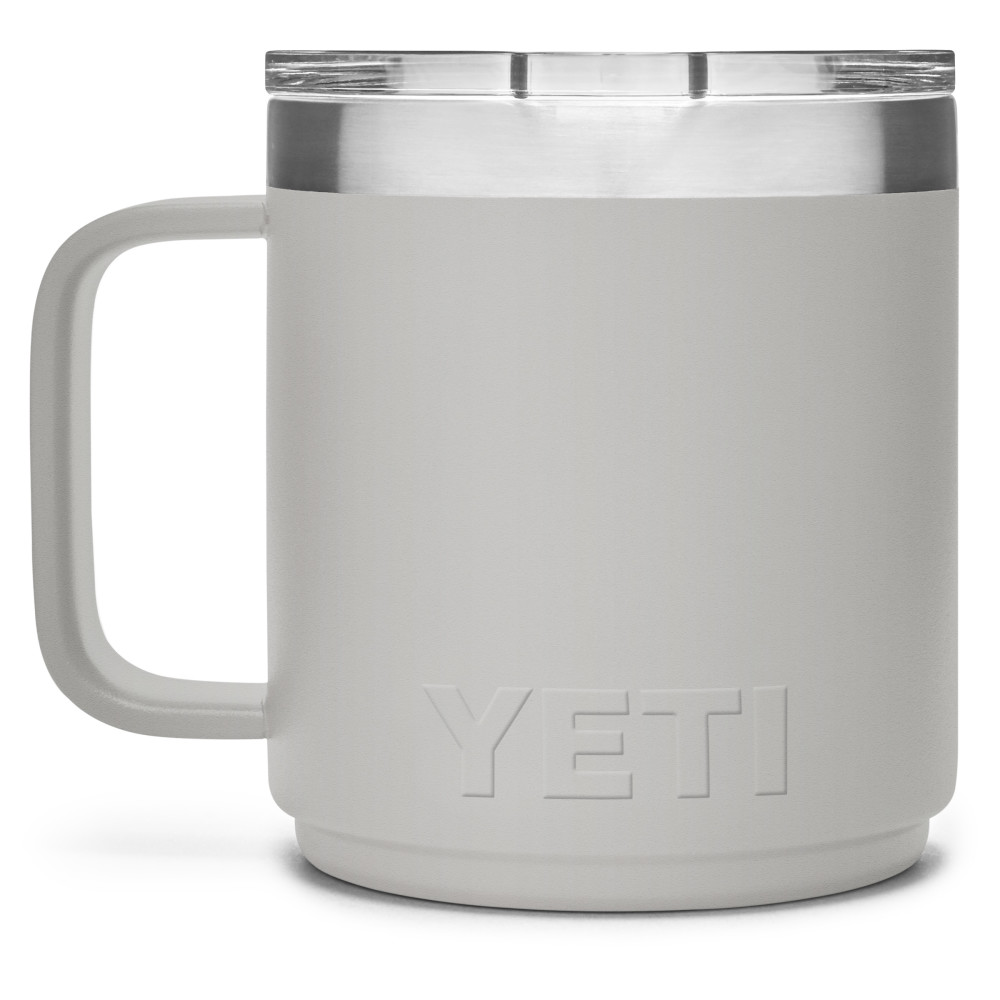 Yeti Rambler Stackable Mug with MagSlider Lid 10oz Granite Gray - Flockneti