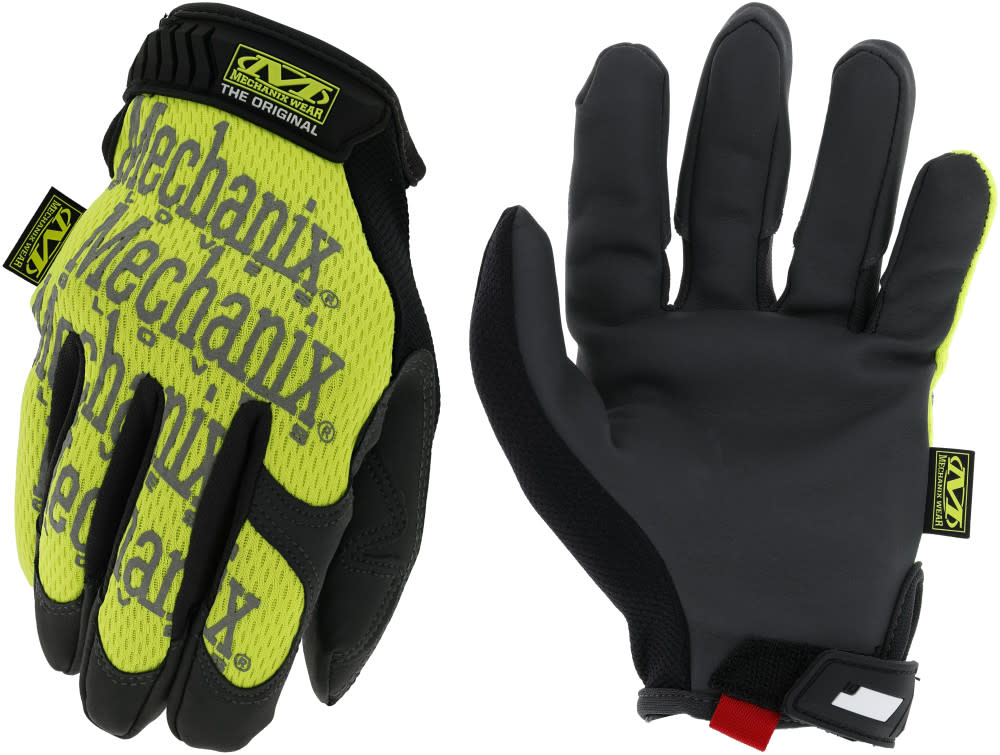 Mechanix Wear The Original Hi-Viz Gloves 2X - Flockneti