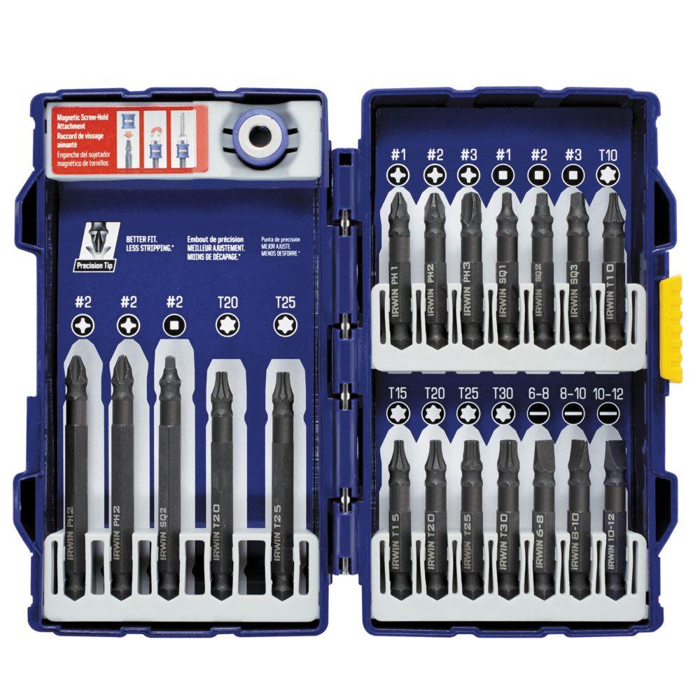 Irwin Impact Driver Bit 20pc Set - Flockneti