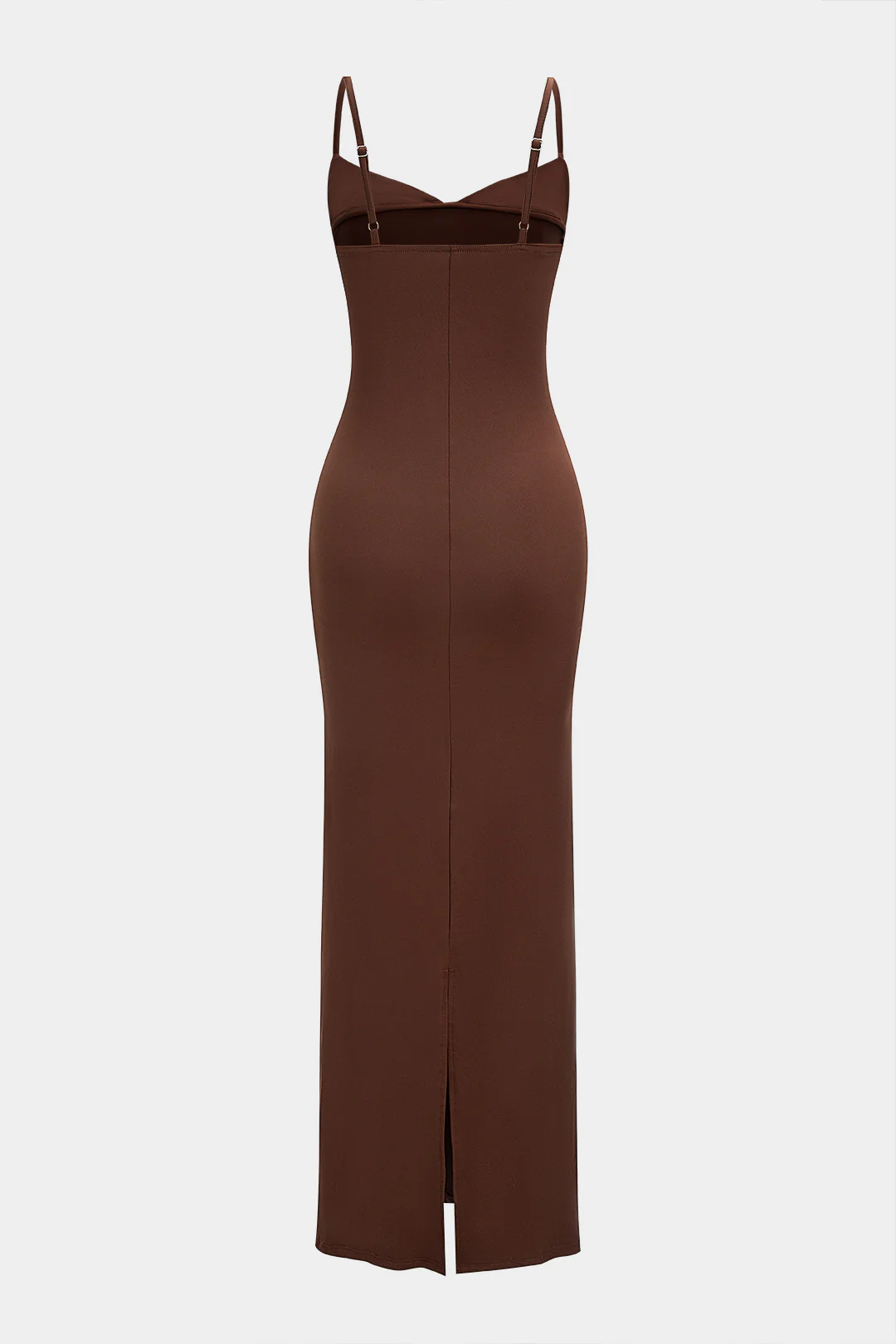 Sequins Patchwork Sleeveless Slip Maxi Dress - Flockneti
