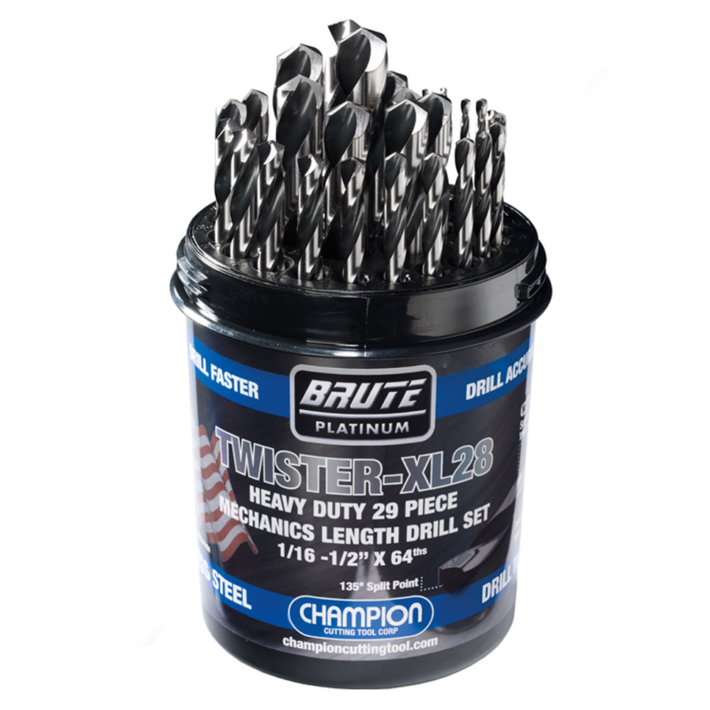 Champion Cutting Tool Twister 29 pc. XL28 Mechanic Length - Flockneti