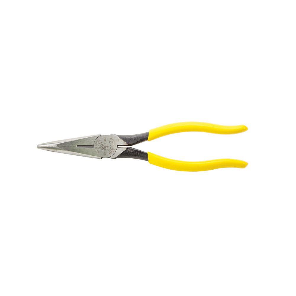 Klein Tools 8″ Long Nose Pliers Side Cutting - Flockneti