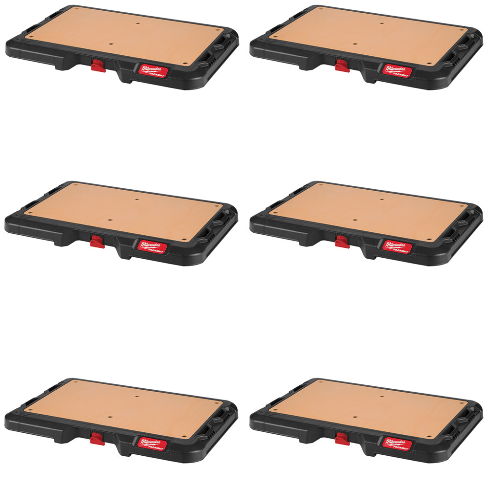 Milwaukee PACKOUT Customizable Work Top 6 Pack - Flockneti