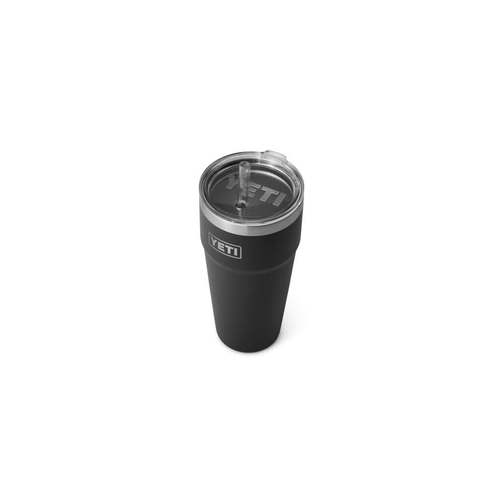 Yeti Rambler 26oz Straw Cup with Straw Lid Charcoal - Flockneti
