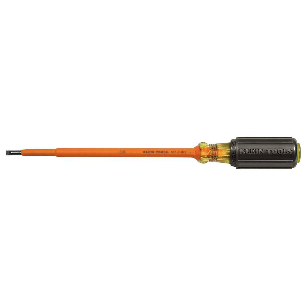 Klein Tools Screwdriver Insulated 3/16″ Cab 7″ - Flockneti