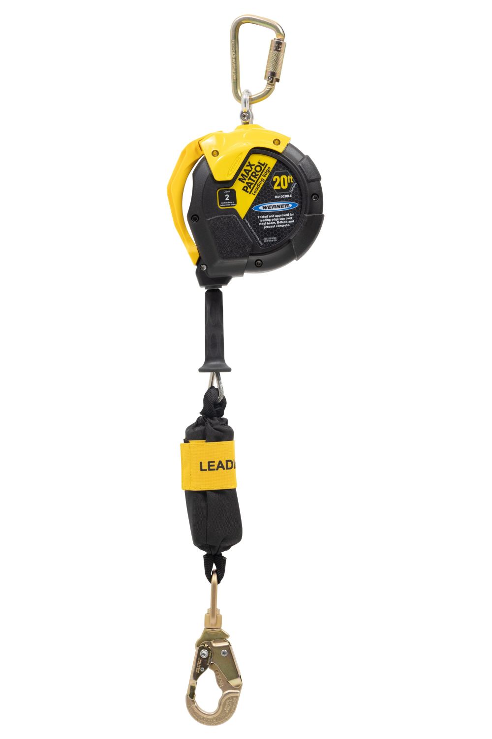 Werner 20′ Max Patrol Self-Retracting Lifeline Leading Edge - Flockneti