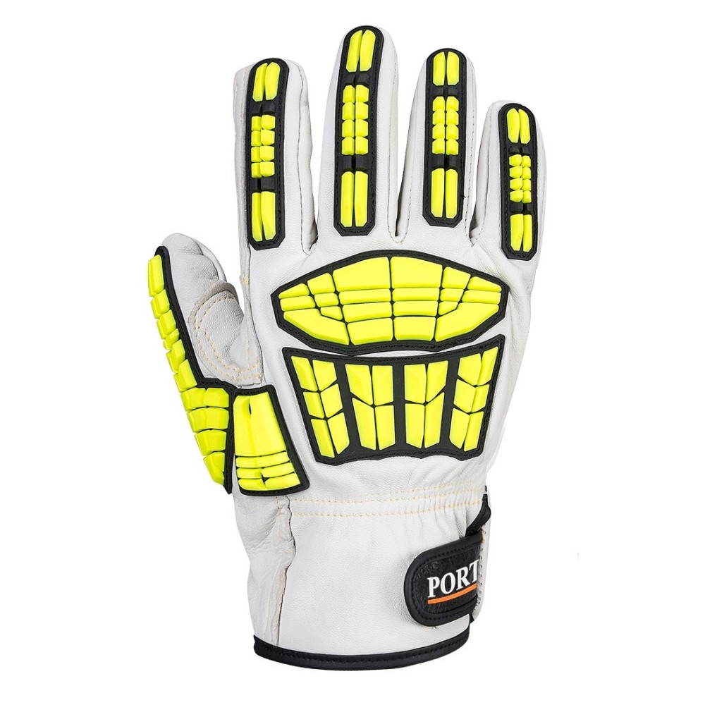 Portwest Grey Impact Pro Cut Glove Large - Flockneti