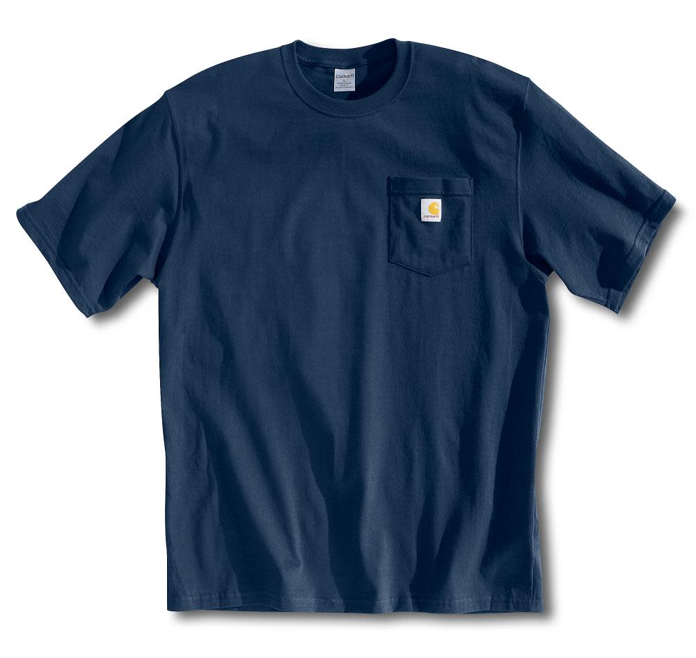 Carhartt Men’s Workwear Pocket T-Shirt Navy 3Xl Tall - Flockneti